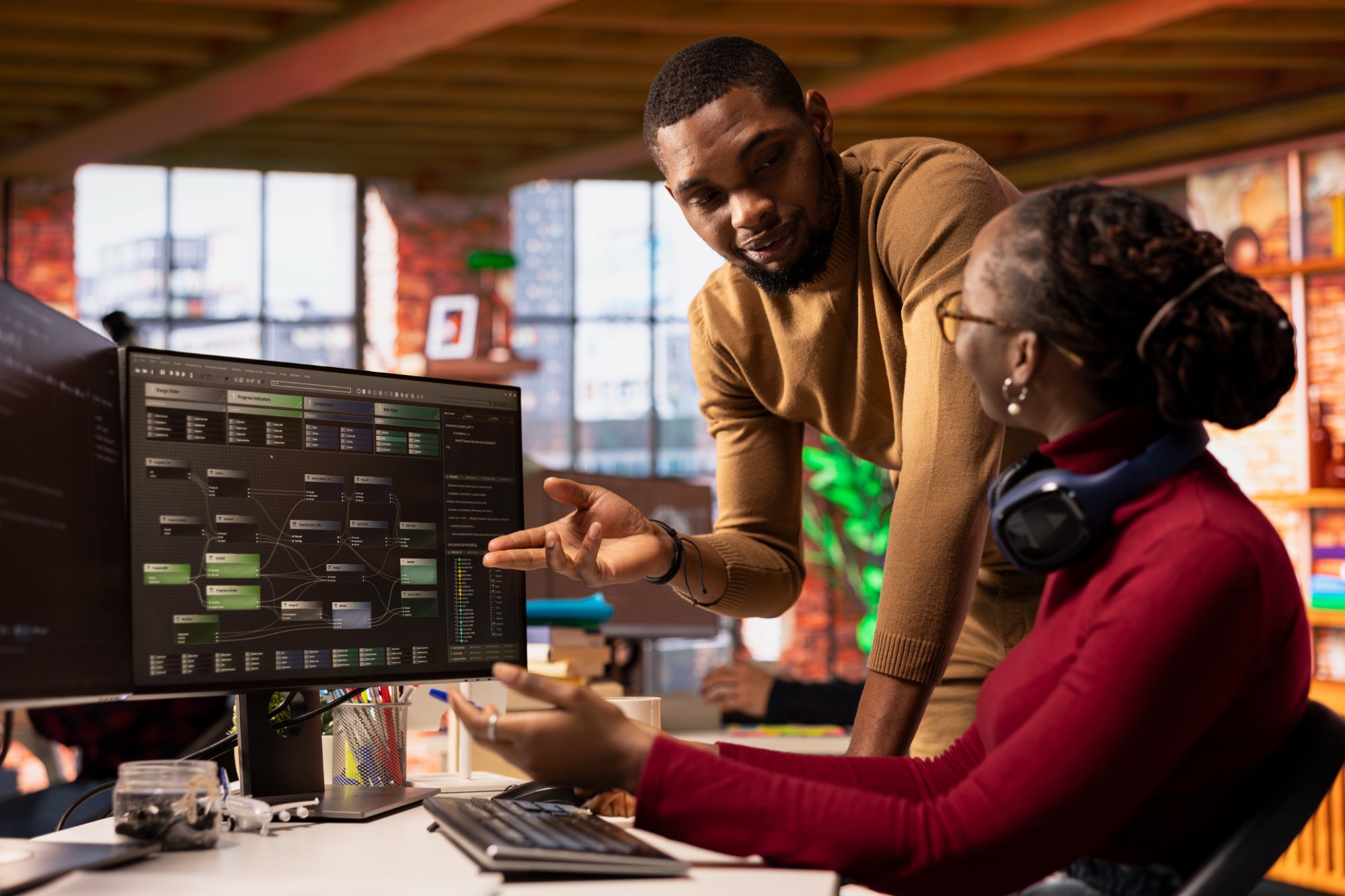 Professional workspace